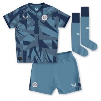 Camiseta Aston Villa Moussa Diaby #19 Tercera Equipación para niños 2023-24 manga corta (+ pantalones cortos)